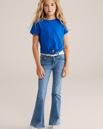 WE Fashion Футболка в Синий
