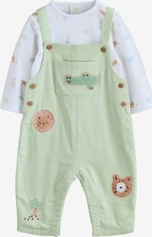 Set Next en vert : devant