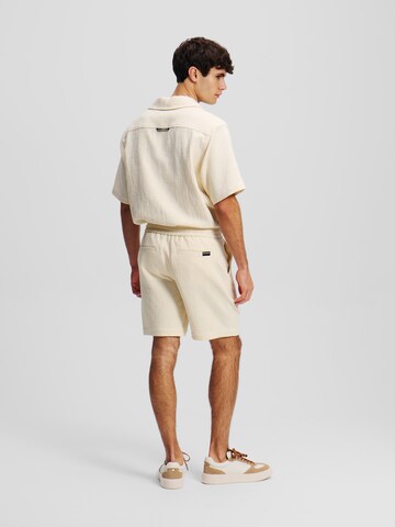 regular Pantaloni di Karl Lagerfeld in beige