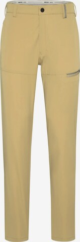 MEYER Chino Pants in Yellow: front