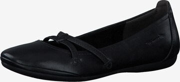 TAMARIS Ballerina in Black: front