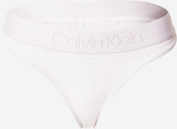 Calvin Klein Underwear Tanga – fialová: přední strana