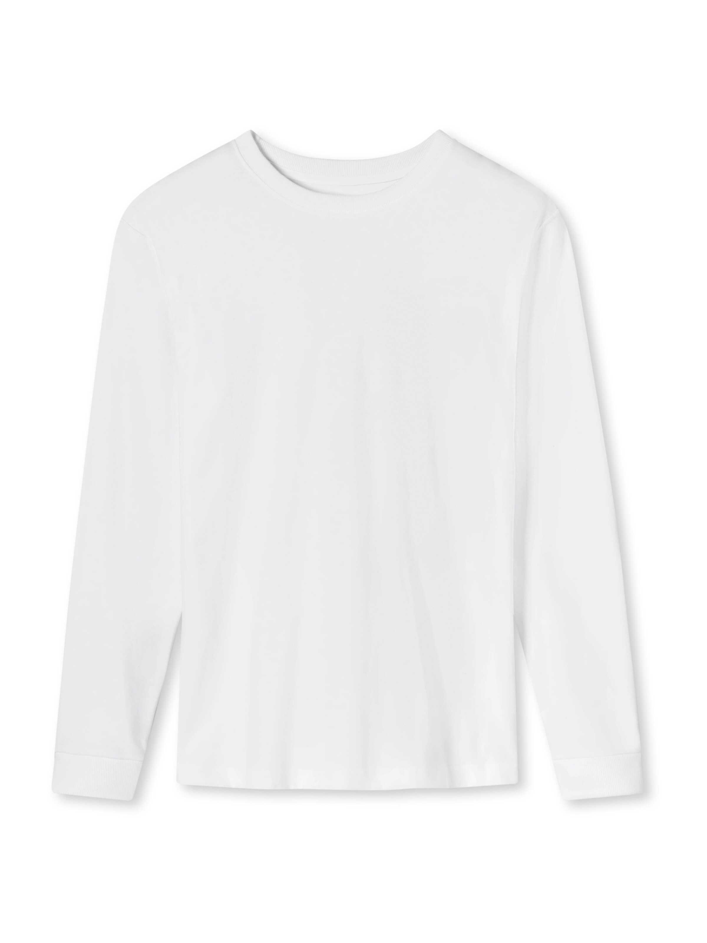 SCHIESSER Shirt 'Noah Becker' in Wit: voorkant