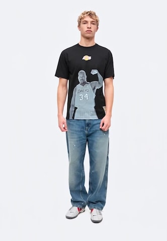 T-Shirt 'NBA PLAYER LAKERS - O'NEAL' Mitchell & Ness en noir