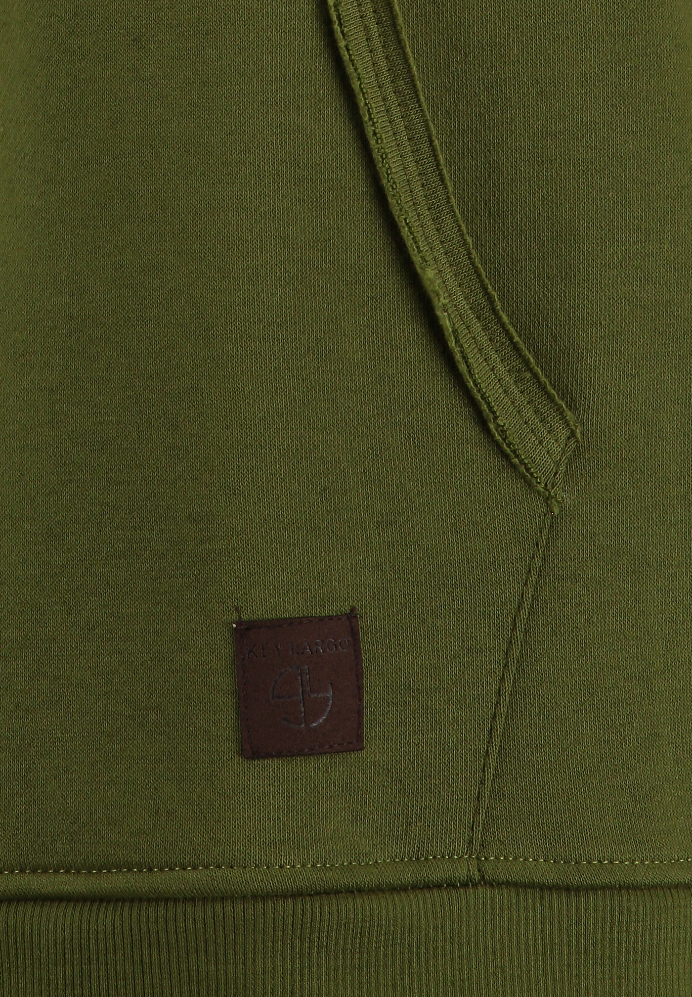 Felpa Con Cappuccio Donna KEY LARGO Yeah Hood | Stampa Sulla Manica, Cotone Morbido, Vestibilità Comoda
