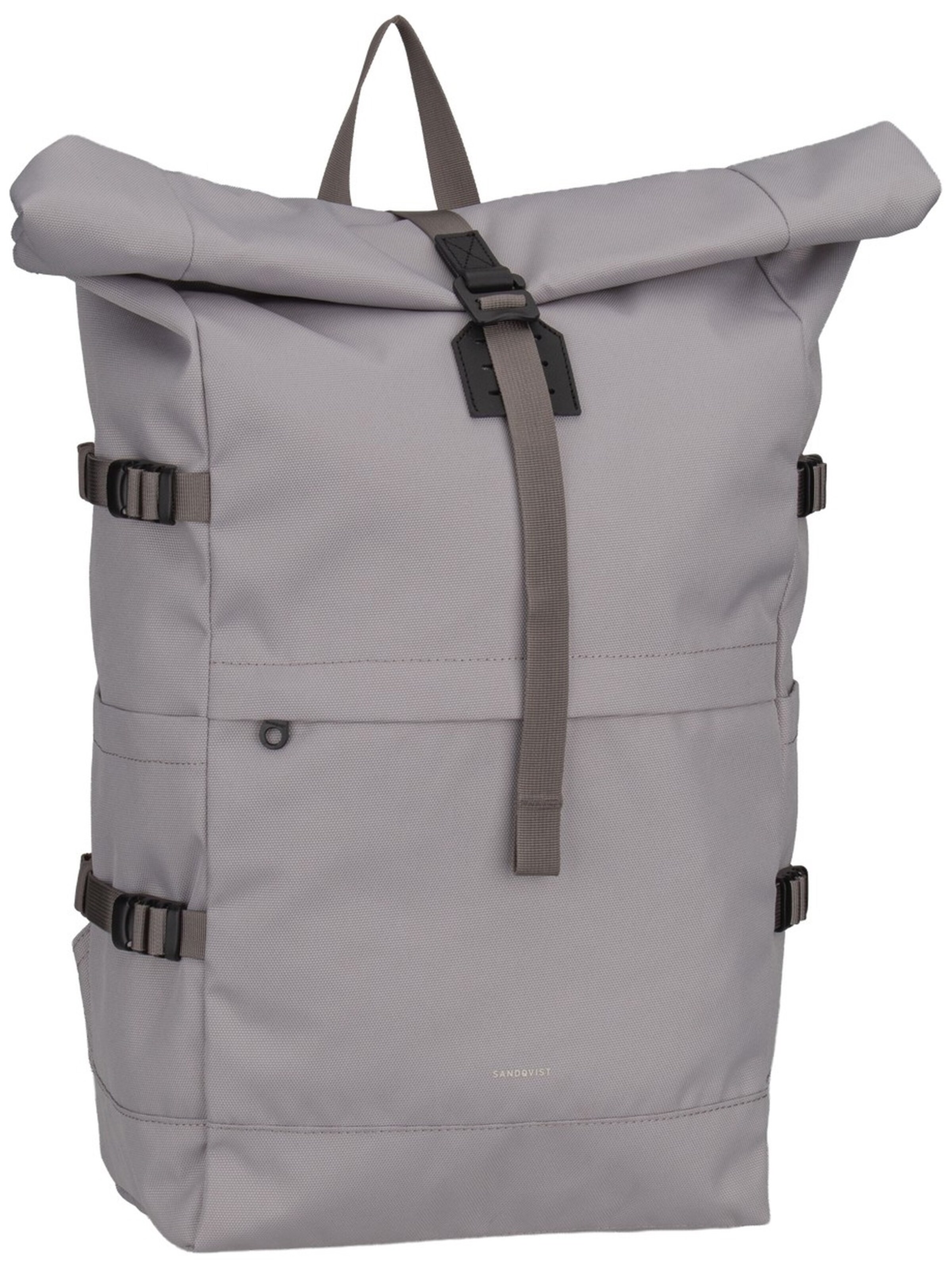 SANDQVIST Backpack in Grey: front