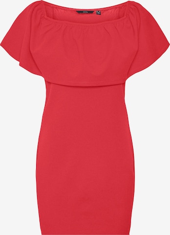 VERO MODA Jurk 'DORTY' in Rood: voorkant