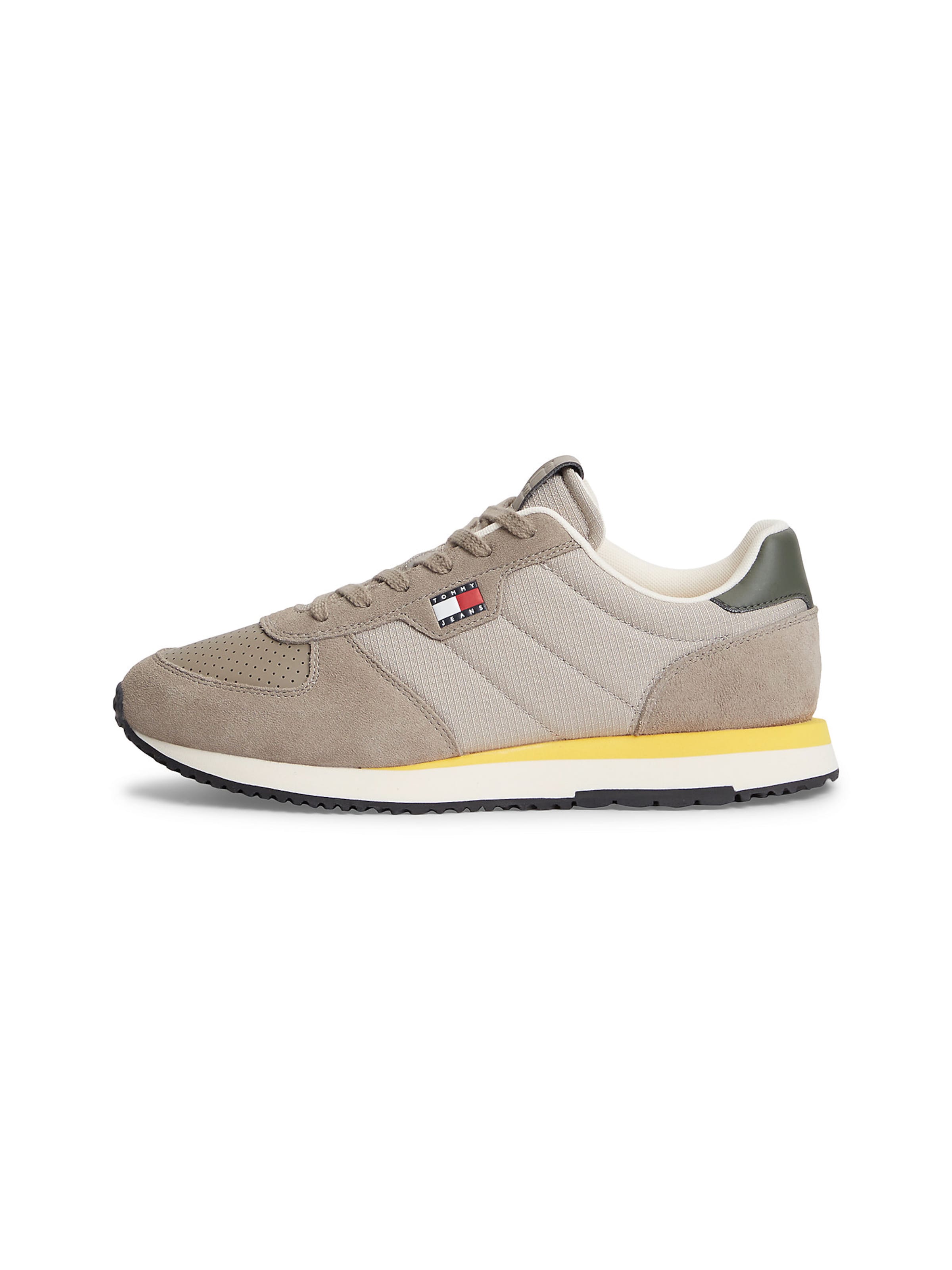 Tommy Jeans Sneakers laag in Grijs: voorkant
