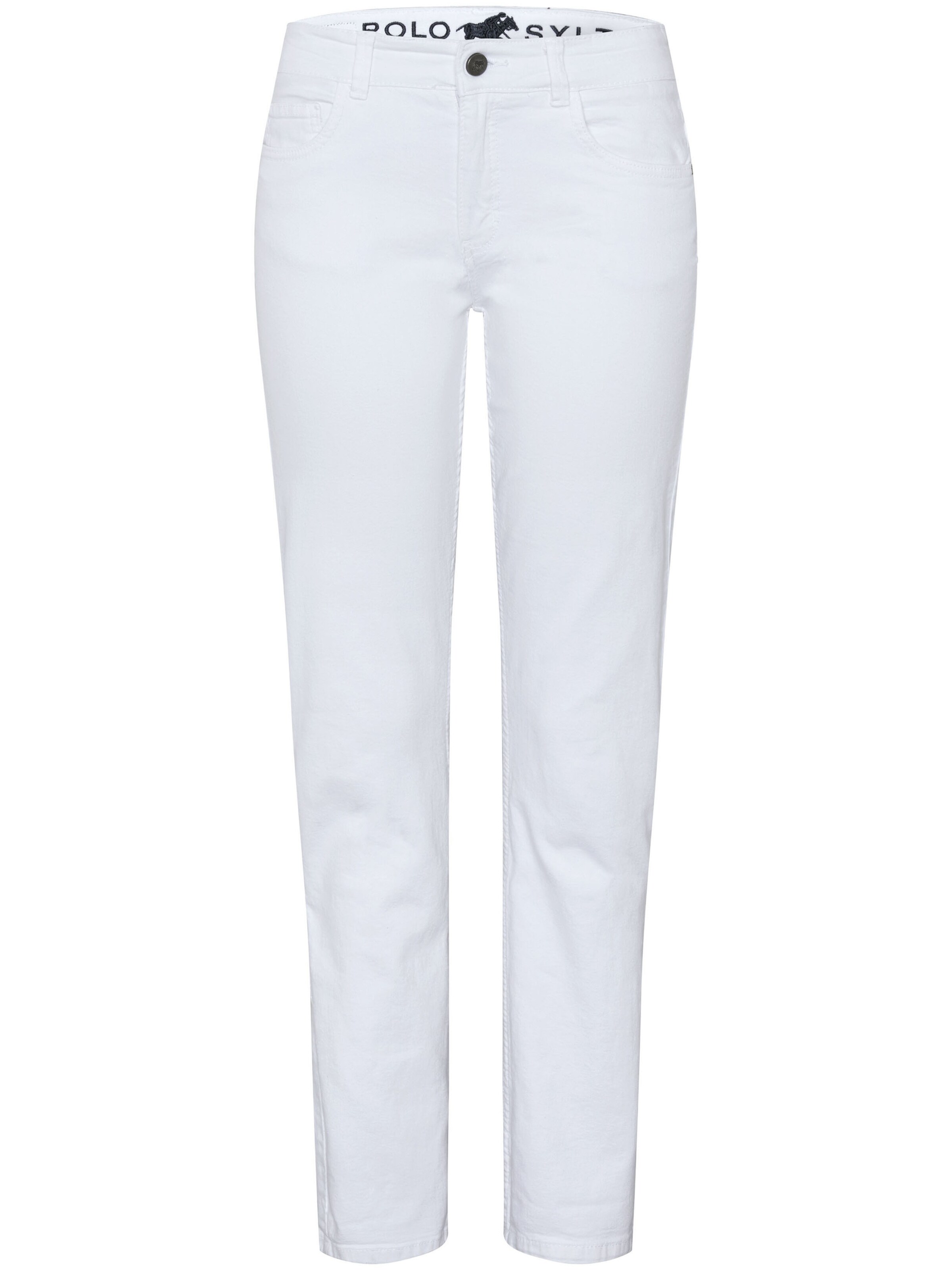 Polo Sylt Slimfit Jeans in Weiß: Vorderseite