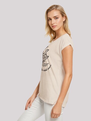 T-shirt 'See You On The Next Wave' F4NT4STIC en beige