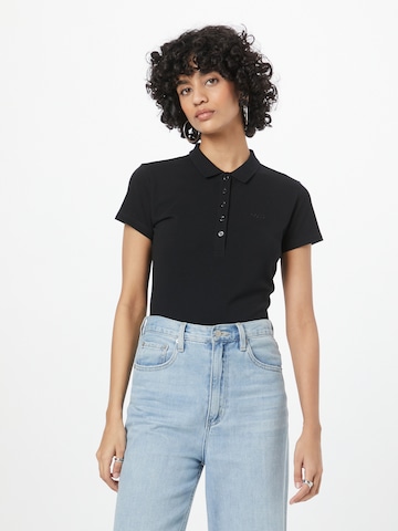 BOSS Black - Camiseta 'Epola' en negro: frente