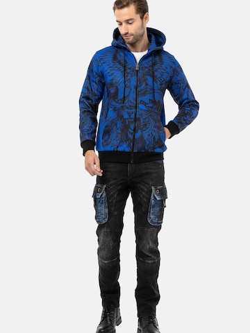 Veste de survêtement CIPO & BAXX en bleu