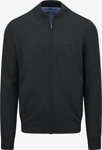FYNCH-HATTON Strickjacke in Schwarz: Vorderseite