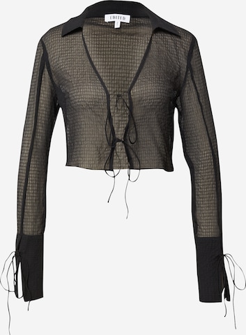 EDITED Blouse 'Kenya' in Black: front