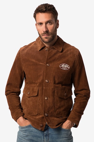 JP1880 Between-Season Jacket in Brown: front