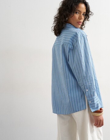 TOPSHOP Блузка 'ELOUISE' в Синий