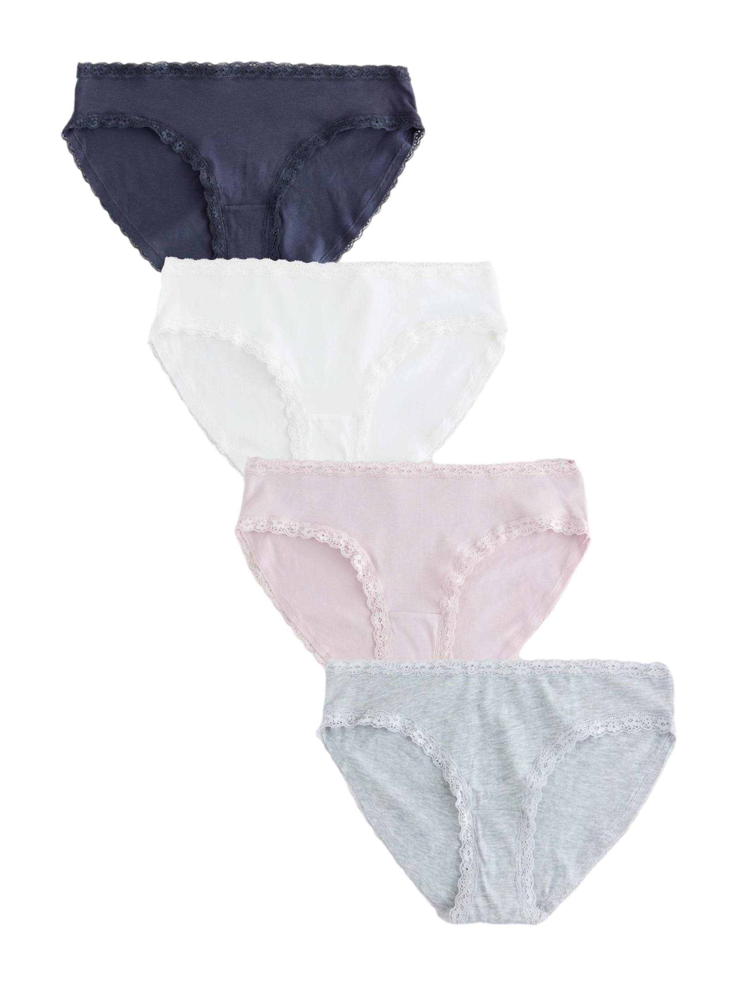 Next Slip in XXS in Navy / Mottled grey / Rose / White, Item view