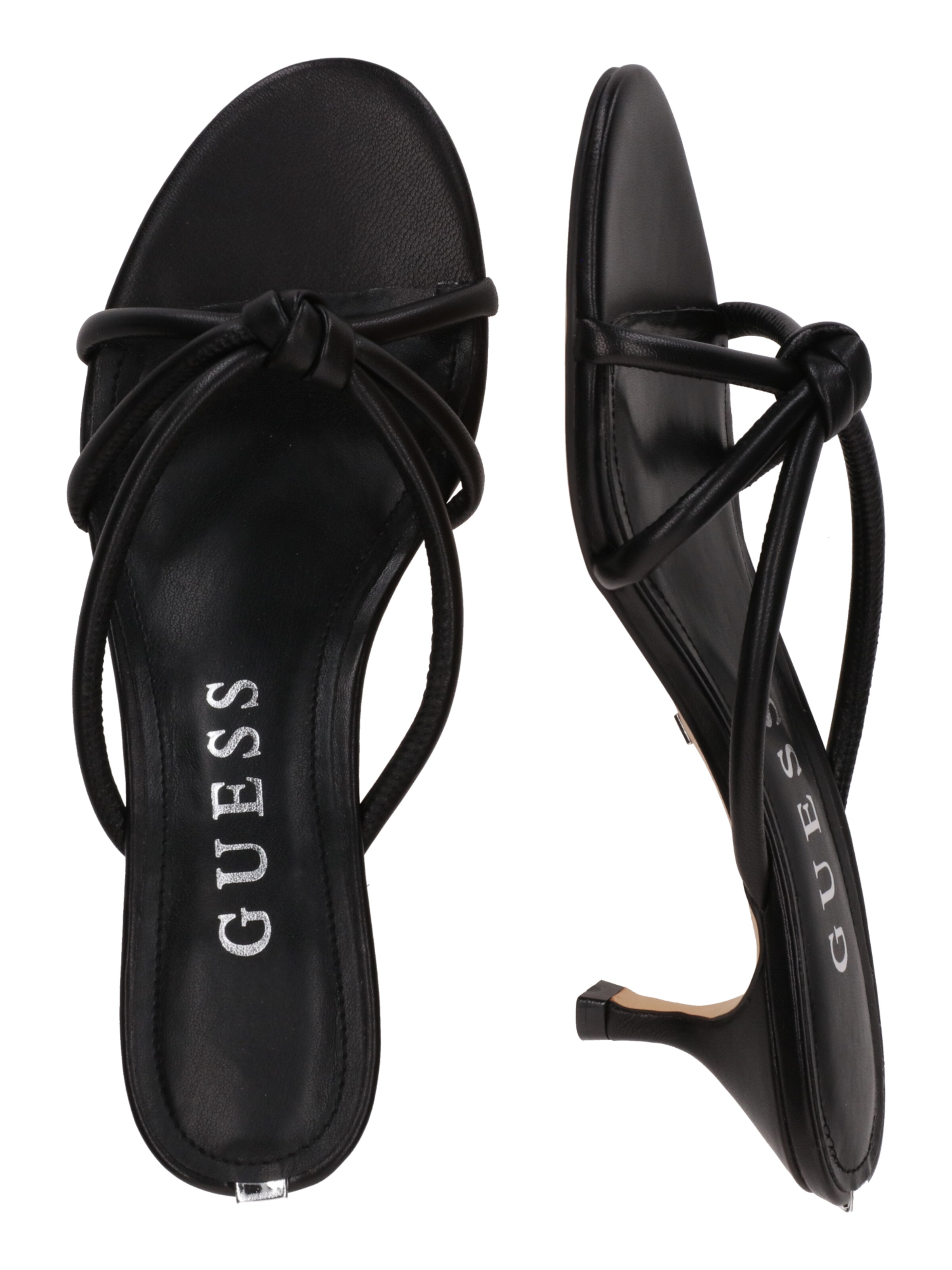 GUESS Pantoletter 'GARISA' i sort