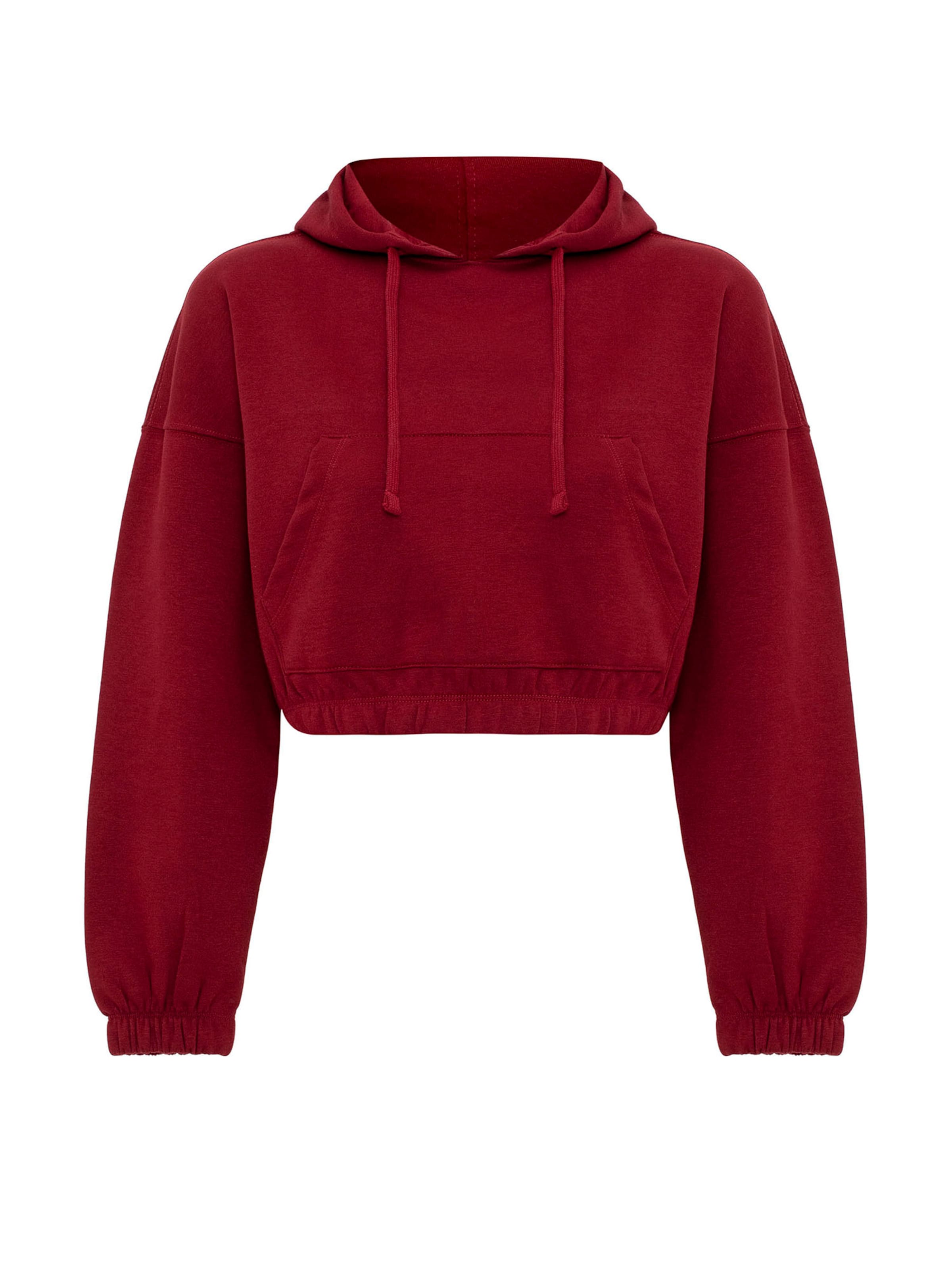 Jacey Quinn Μπλούζα φούτερ σε κόκκινο: μπροστά