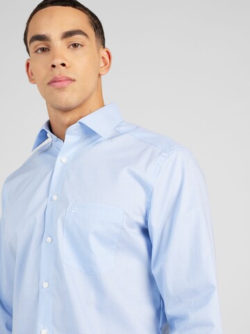 OLYMP Regular fit Button Up Shirt in Blue