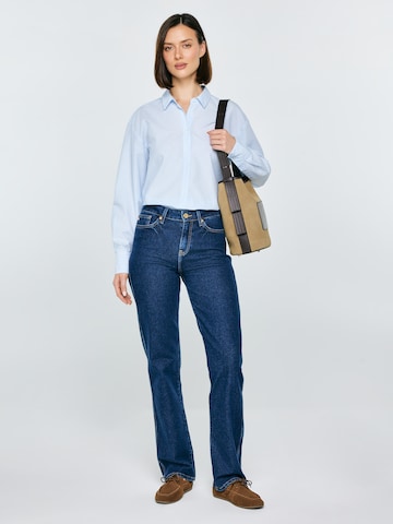 BIG STAR Blouse 'Goplo' in Blue