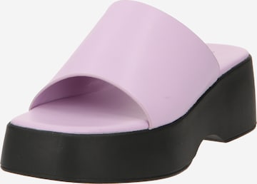 rubi Mules 'MAE' in Pink: front