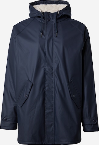 Derbe Funktionsjacke in Blau: Vorderseite