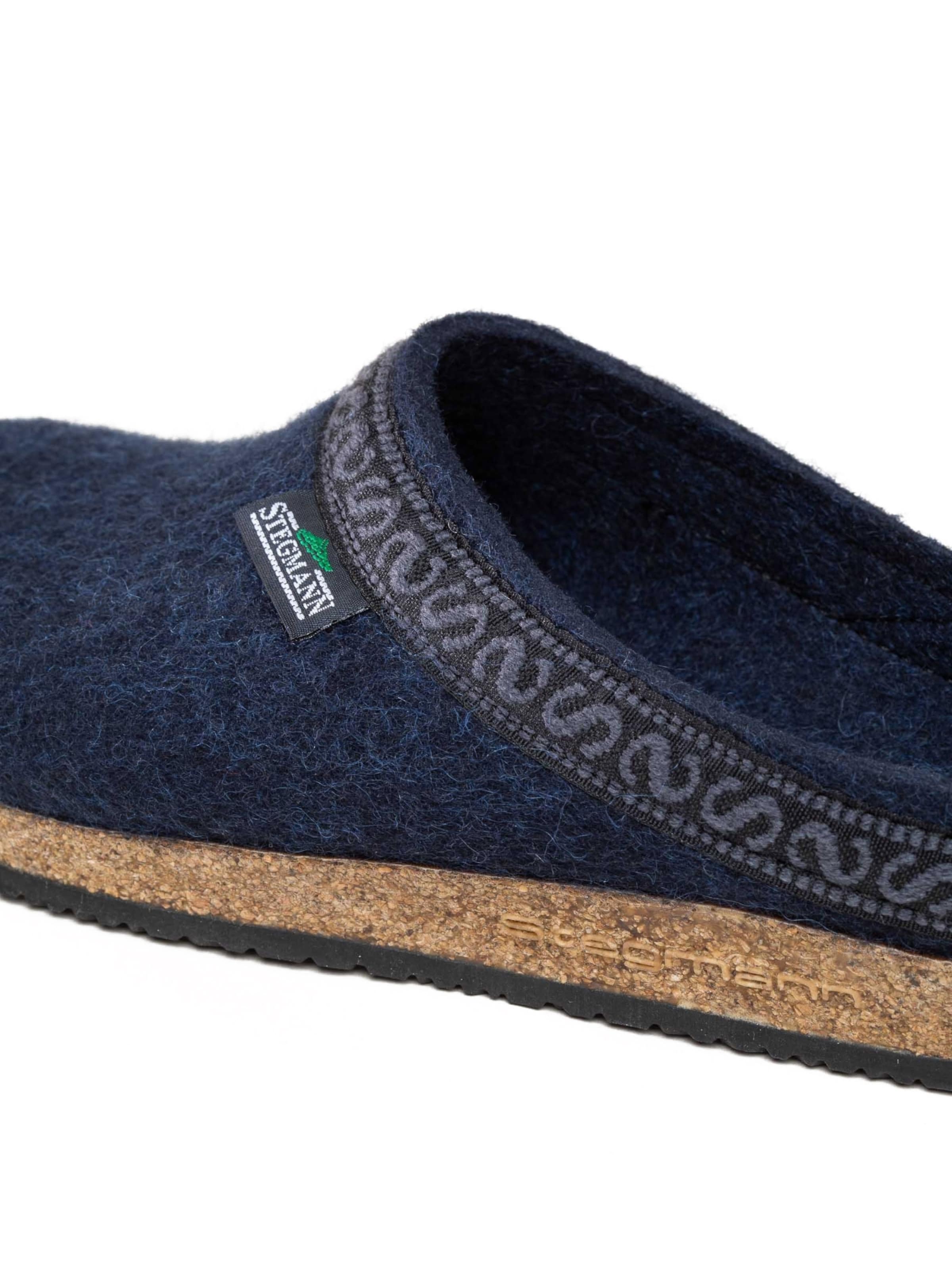 Stegmann Clogs 'Filzclogs Stegmann 108' in Blue