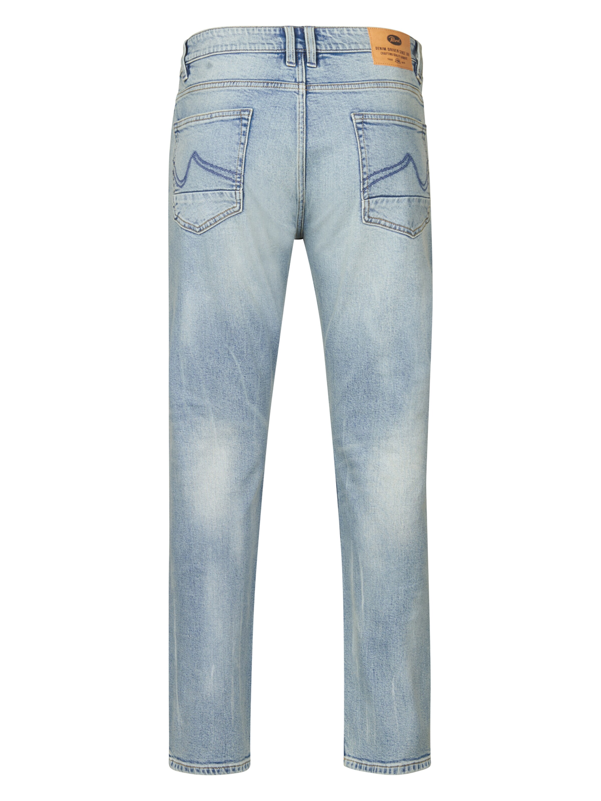 Petrol Industries Štandardný strih Džínsy 'Russel Peacockway' - Modrá