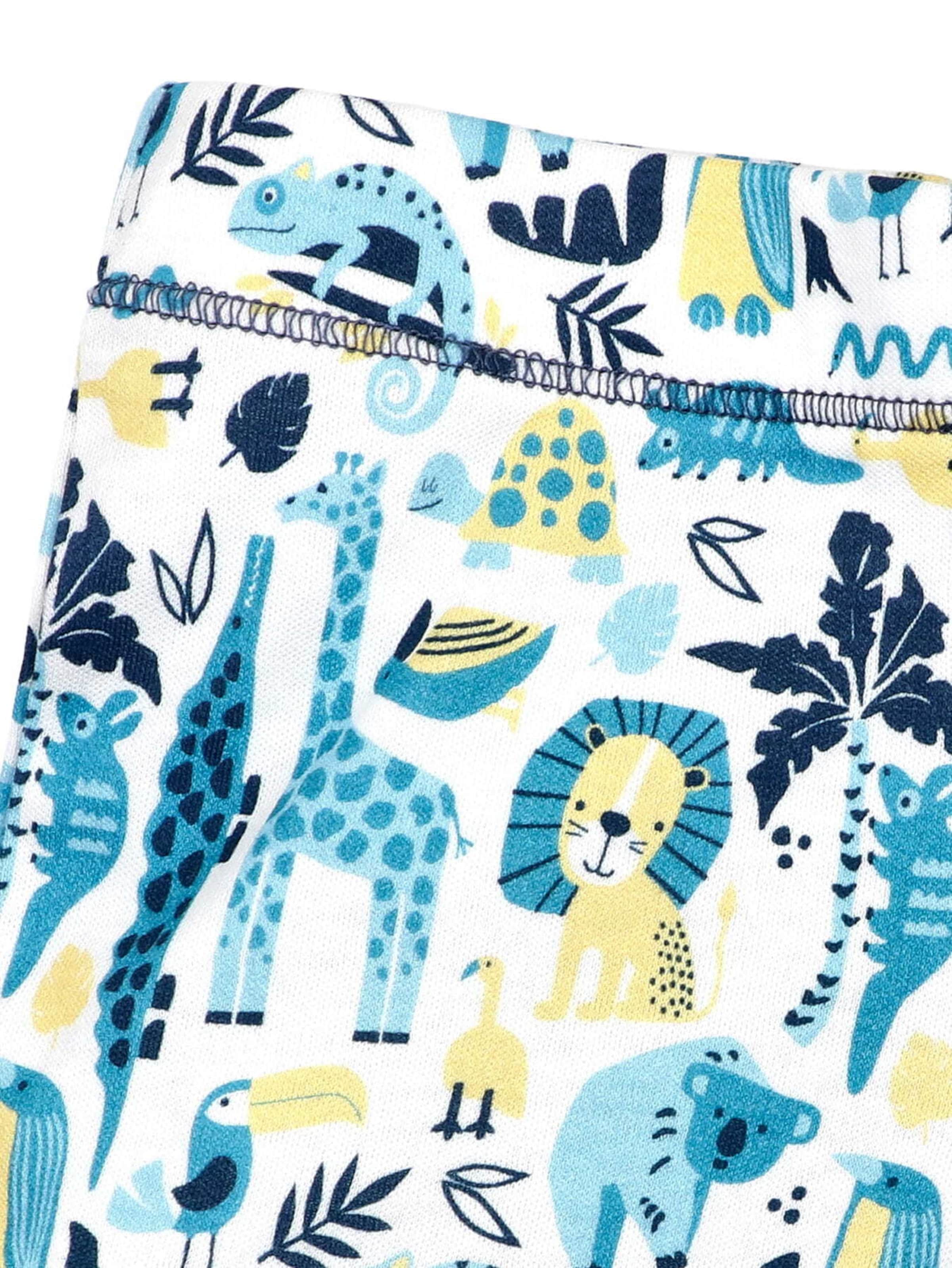 NINI Regular Broek 'Safari' in Blauw