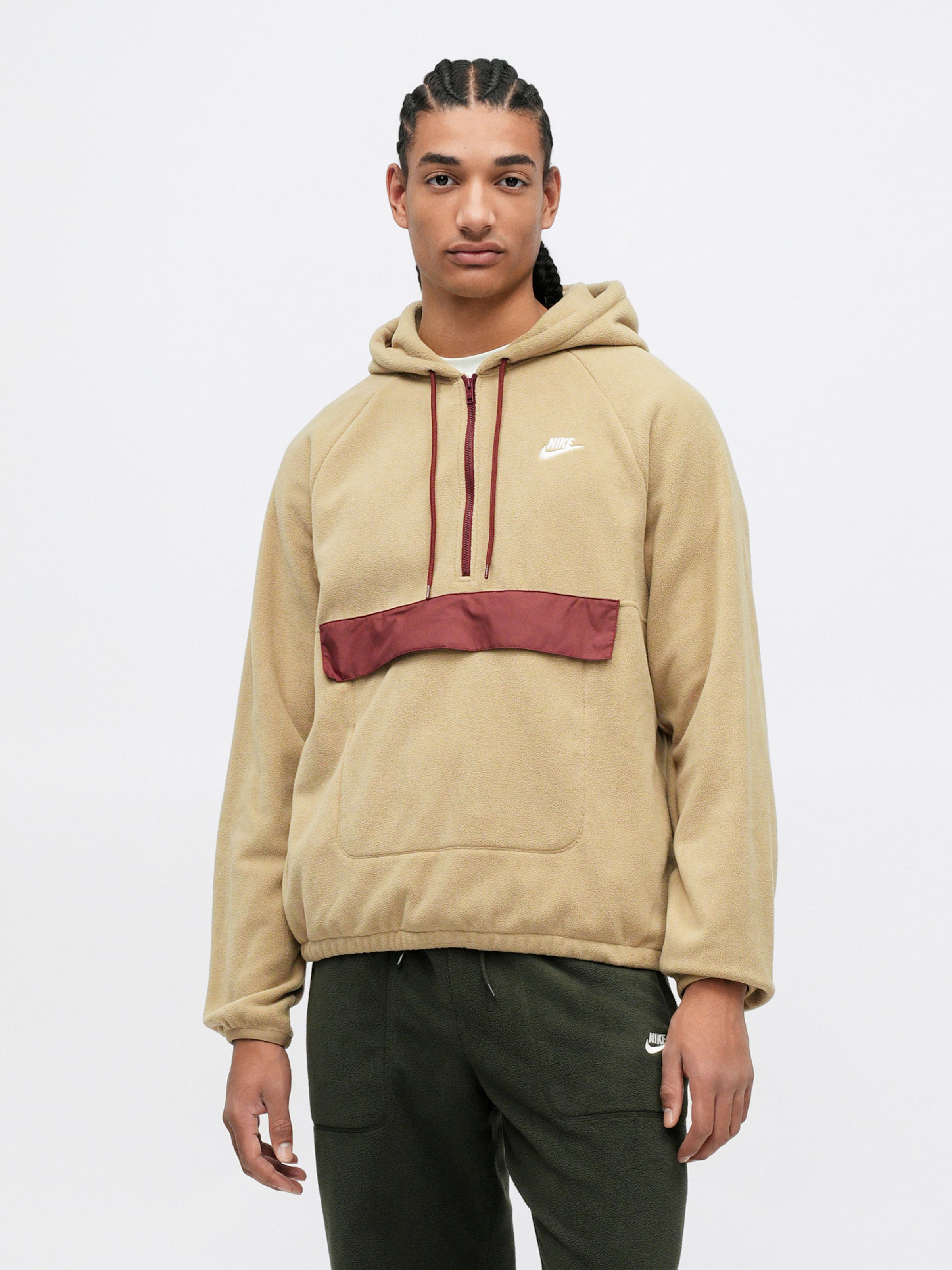beige sweater nike