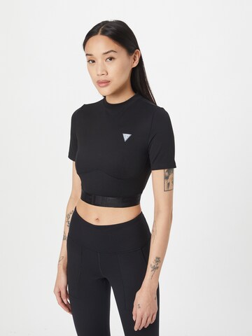 GUESS Performance Shirt 'DELICIA' in Black: front