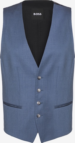 BOSS Anzugweste in Blau: Vorderseite