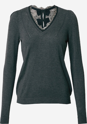 NAF NAF Sweater 'MITOU' in Grey: front