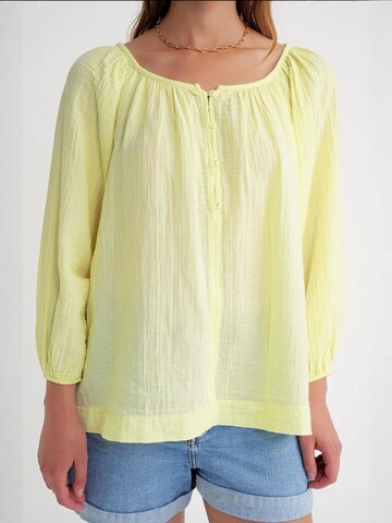 MixRay Bluse 'Blusen'‌‌‌‌‌‌ in Gelb