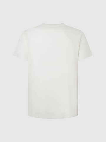 Pepe Jeans - Camiseta 'CLAUDE' en blanco