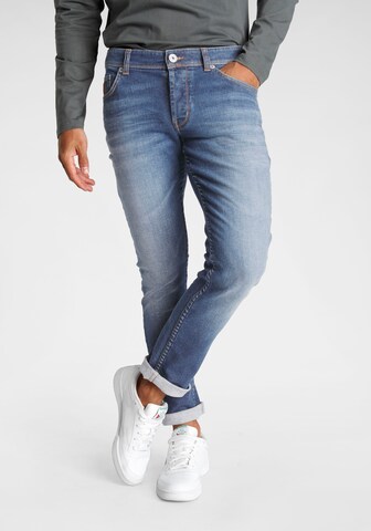 Bruno Banani Slim fit Jeans 'Jimmy' in Blue: front