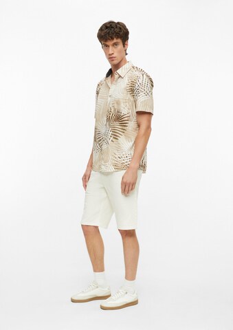 s.Oliver Regular Fit Hemd in Beige