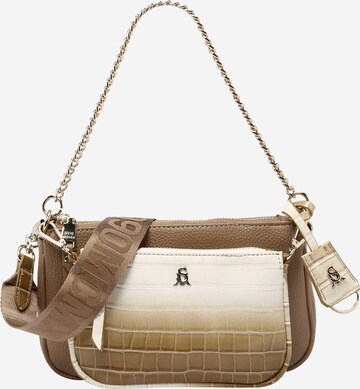 STEVE MADDEN Skuldertaske 'BAMANZA' i beige: forside