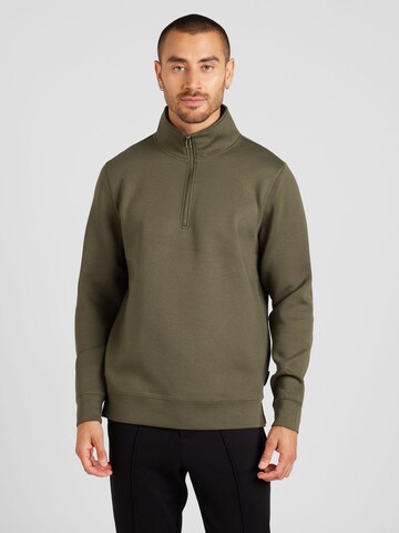 Casual Friday Sweatshirt 'CF Sebastian' in Green: front
