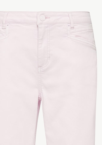 Coupe slim Jean comma casual identity en rose