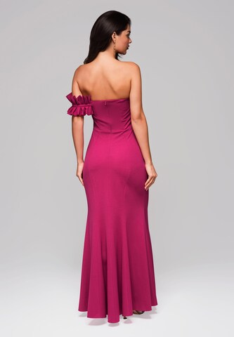 Ombre Evening dress 'Felisia' in Pink