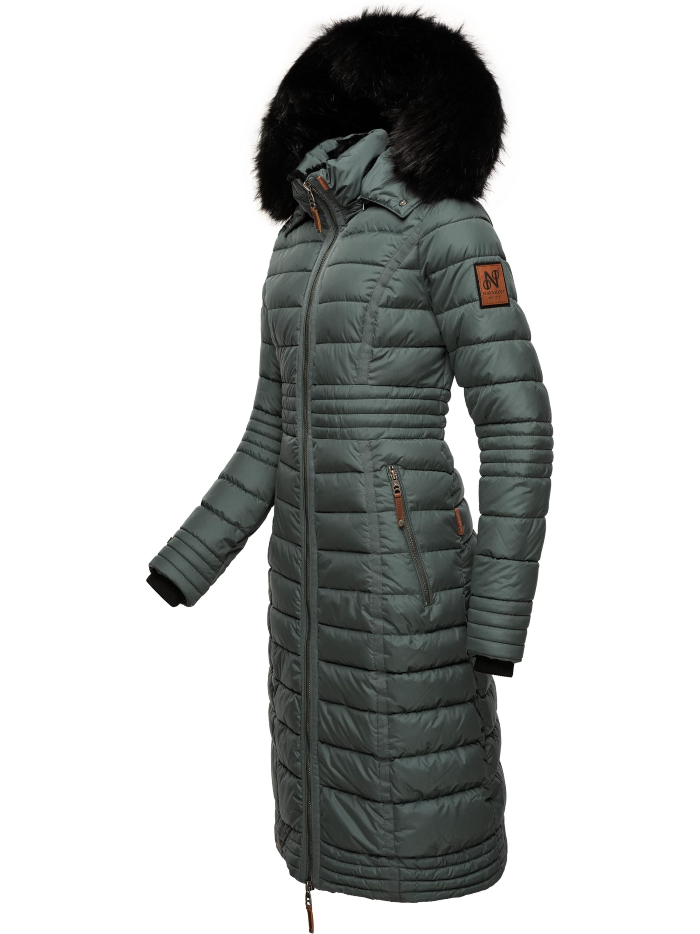 NAVAHOO - Sobretudo de inverno 'Umay' em verde