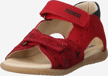 Pantofi deschiși de la PRIMIGI pe roșu: față