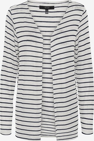 VERO MODA Gebreid vest 'BRIANNA' in Wit: voorkant