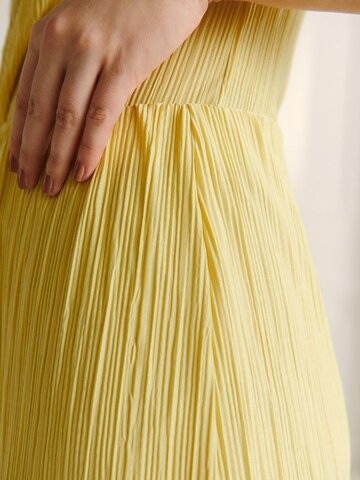 Wide leg Pantaloni 'Milly' di Guido Maria Kretschmer Women in giallo