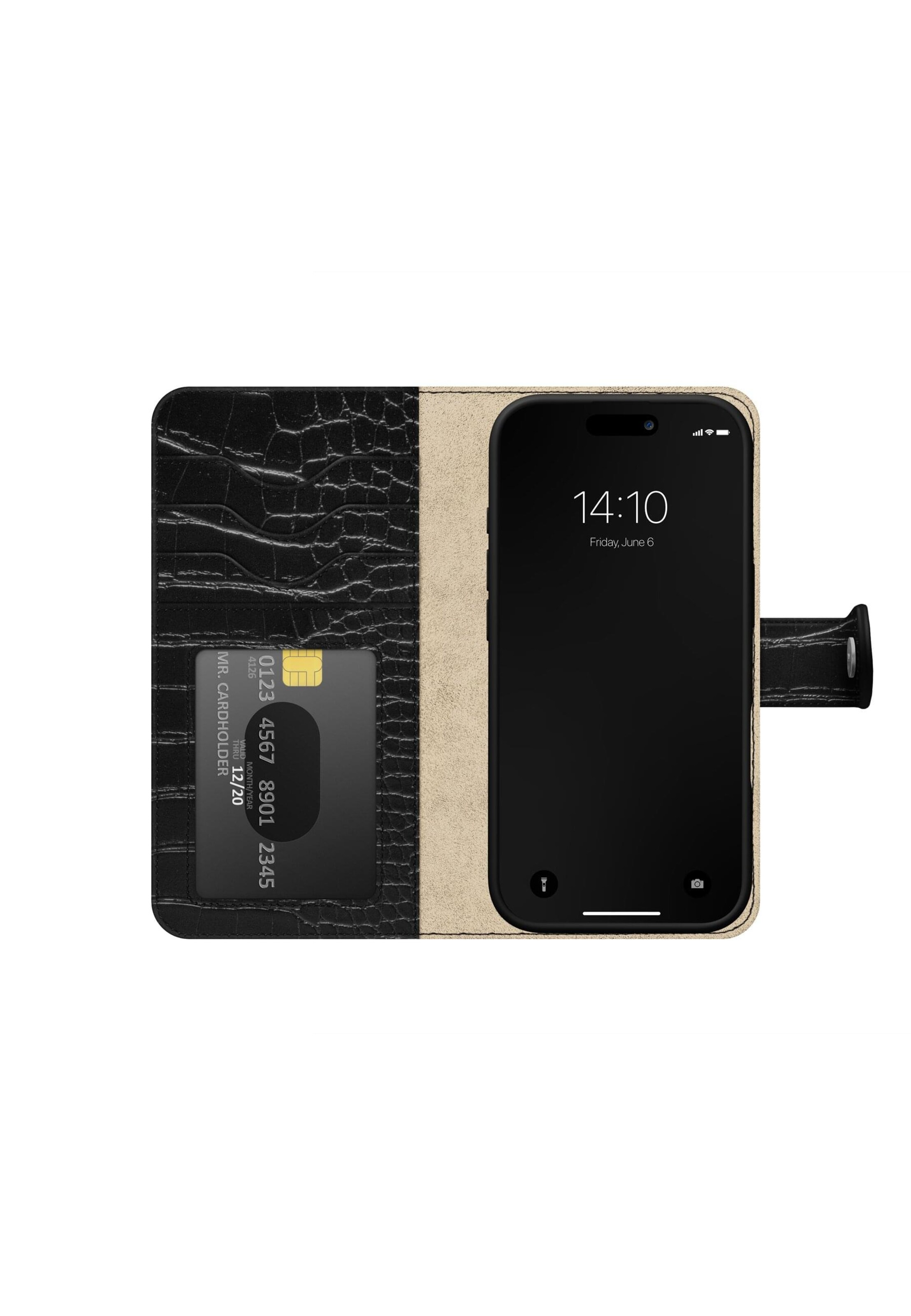 iDeal of Sweden Pouzdro na smartphone 'iPhone 16' – černá