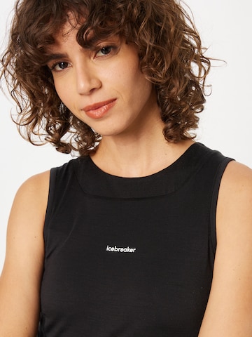 ICEBREAKER Sports Top in Black