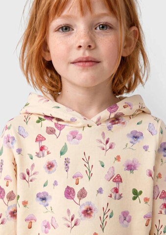 s.Oliver Sweatshirt in Beige: voorkant