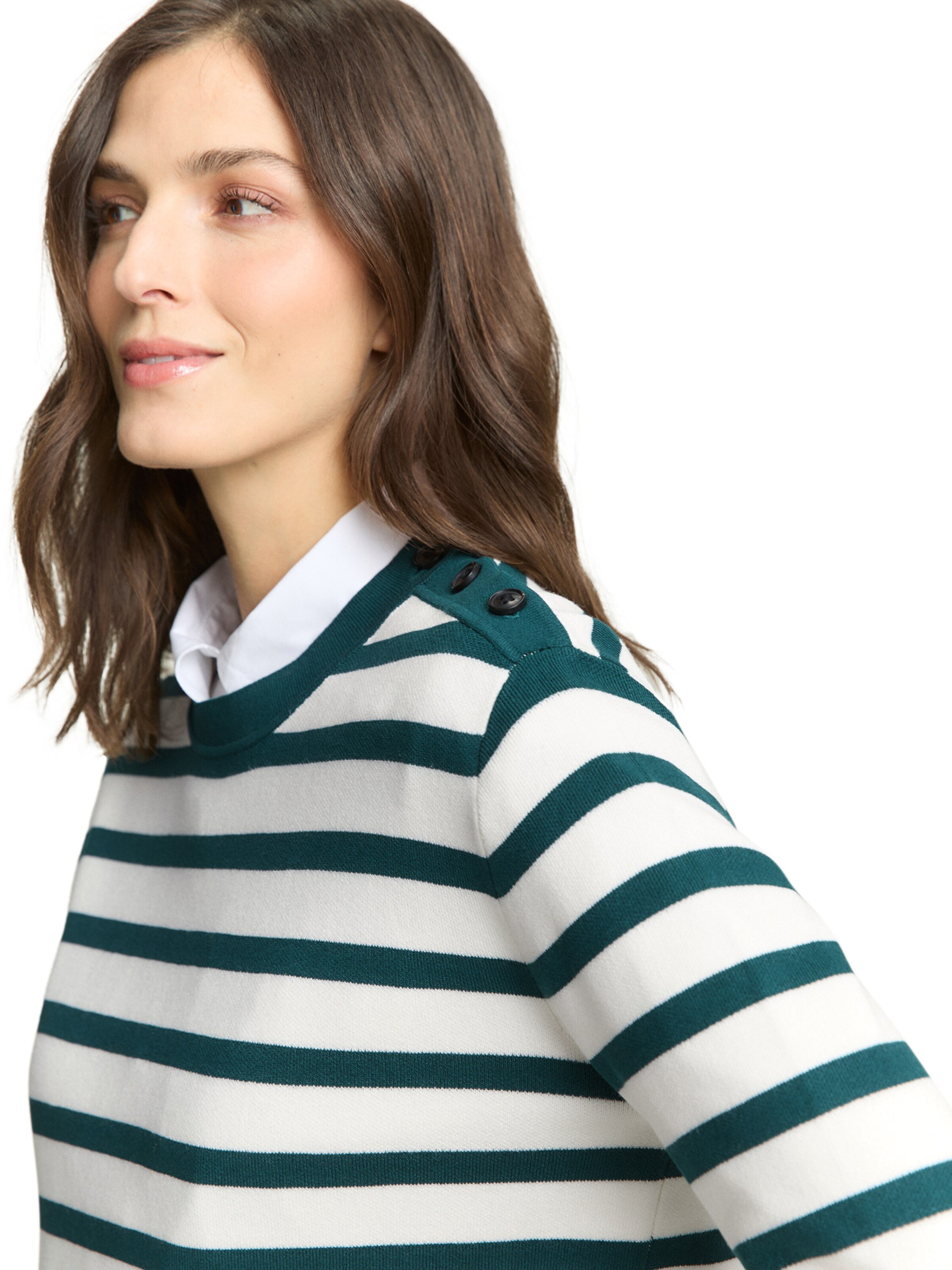 Pull-over TOM TAILOR en blanc
